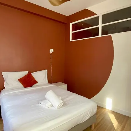 Pois3ouest - Vast At Poissonniere 8p Апартаменты *